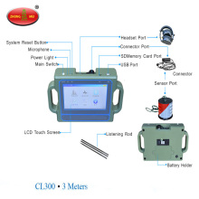 Tiefer Underground Water Pipes Leckage Tester Ultraschall-Erkennungsmaschine